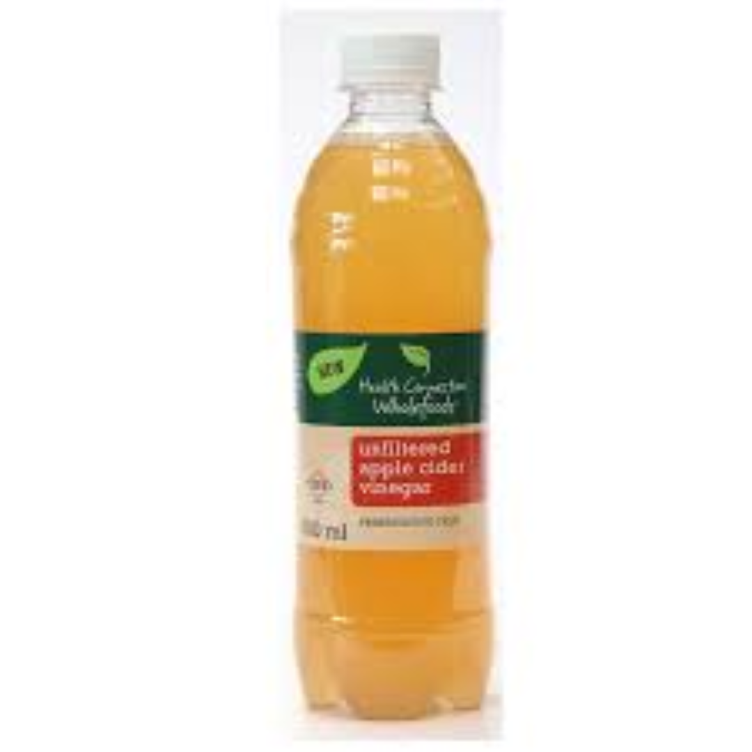 SA NC APPLE CIDER VINEGA UNFILTERED 500ML